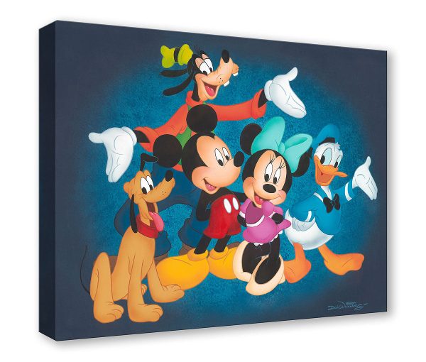 Mickey and His Pals  by Don  Ducky  Williams | Signed and Numbered Edition For Cheap