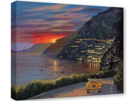 Riding Through Amalfi  by Walfrido Garcia | Signed and Numbered Edition Online Sale