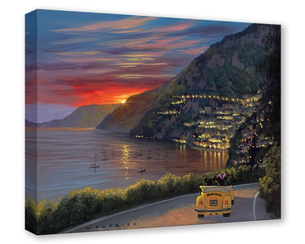 Riding Through Amalfi  by Walfrido Garcia | Signed and Numbered Edition Online Sale