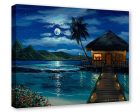 Moonlit Bungalow  by Walfrido Garcia | Signed and Numbered Edition Fashion