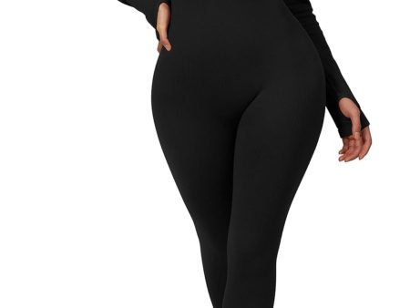 Women Ribbed One Piece Jumpsuits Cheap