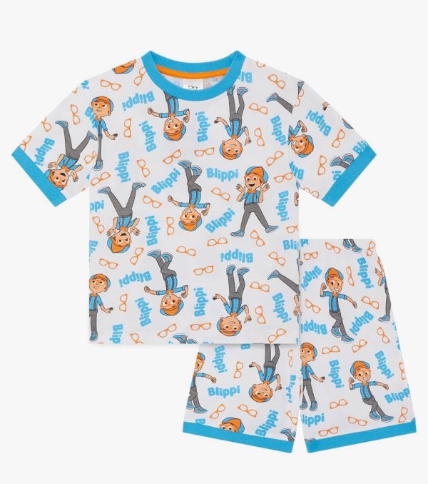 Blippi Unisex 100% Combed Cotton Short Pyjamas on Sale