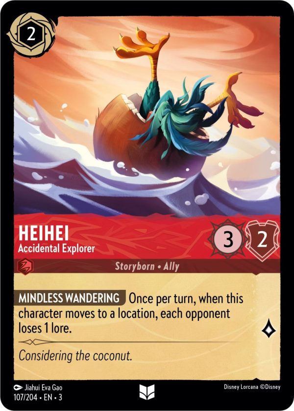 HeiHei - Accidental Explorer (107 204) - Into the Inklands  [Uncommon] Online Sale