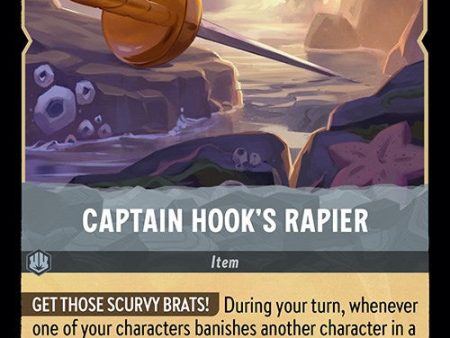 Captain Hook s Rapier (199 204) - Into the Inklands  [Uncommon] Supply