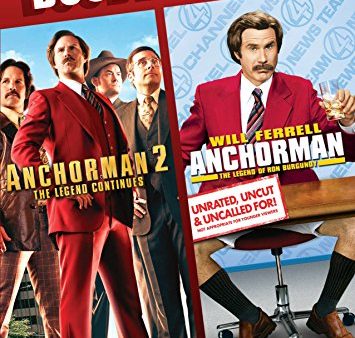 ANCHORMAN 1 & 2 - DVD-DOUBLE FEATURE For Cheap