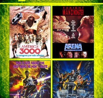 4 SCI-FI MOVIE MARATHON - DVD-2 DISC SET Discount