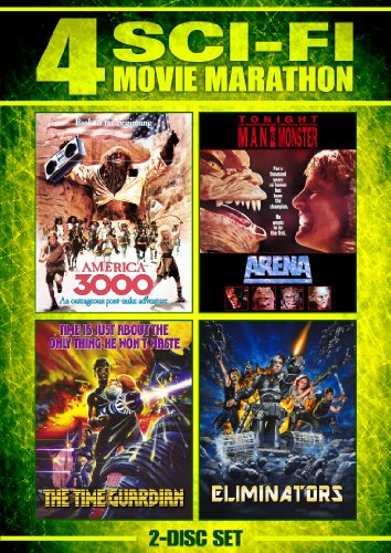 4 SCI-FI MOVIE MARATHON - DVD-2 DISC SET Discount