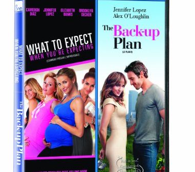 2 FILM COLLLECTION - DVD-WHAT TO EXPECT BACK-UP PLAN Supply